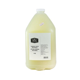 [153191] Lemon Juice Natural 4.5 L Royal Command
